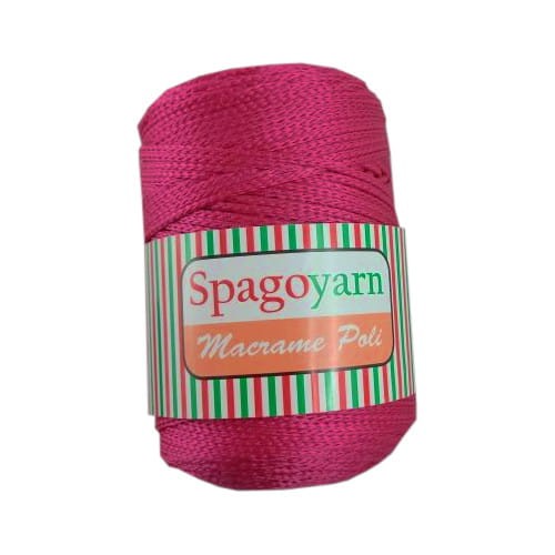 spagoyarn macrame poli 80 ciemny różowy sznurek poliestrowy.jpg