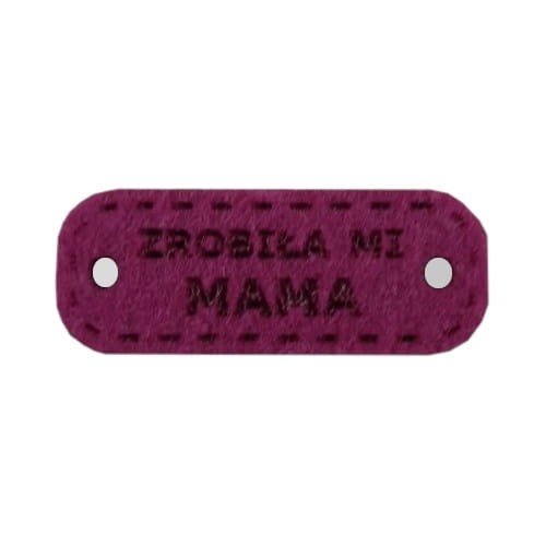 metka z filcu zrobiła mi mama biskupi.jpg