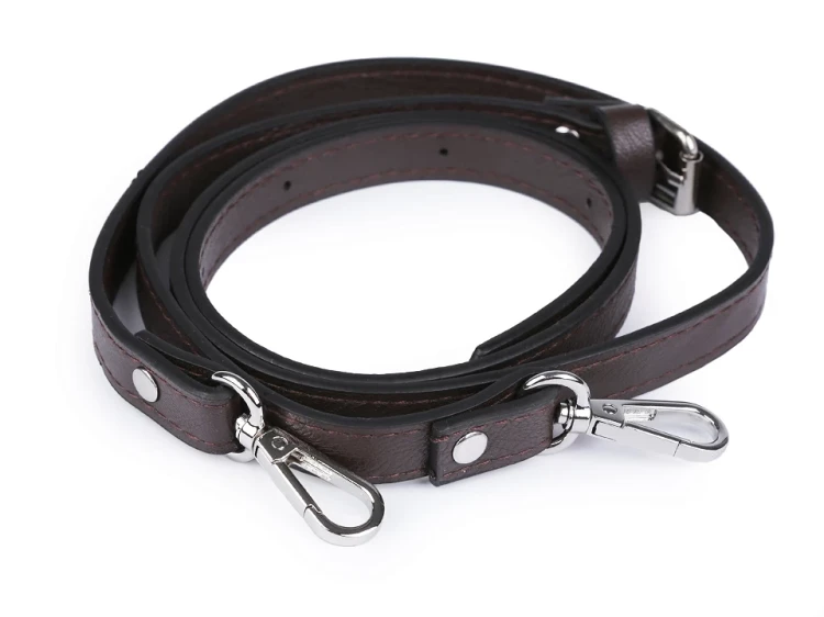 paek rączka ucgwyt do torebki ciemny brąz i srebrny.jpg