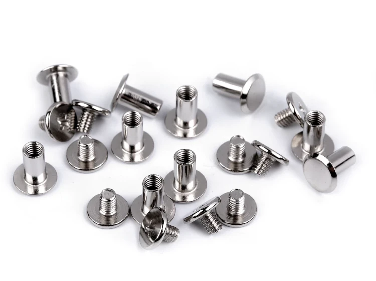 nity kaletnicze metalowe skręcane srebrne nikiel długie.jpg