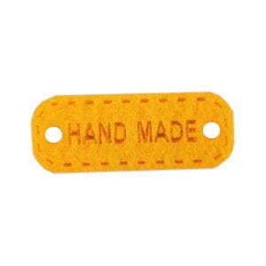 naszywka z filcu hand made ciepły żółty.jpg