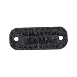 naszywka z filcu zrobiłam sobie sama grafit.jpg