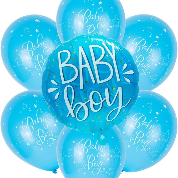 balon foliowy niebieski chłopiec baby shower it's a boy.jpg