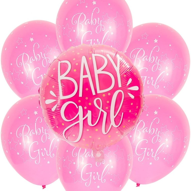 balon foliowy różowy dziewczynka baby shower girl.jpg