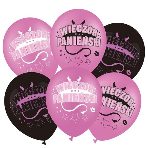 balony na wieczór panienski rózowe czarne.jpg