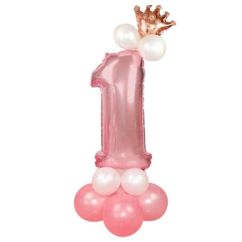 balony zestaw na roczek urodziny dziewczynka.jpg