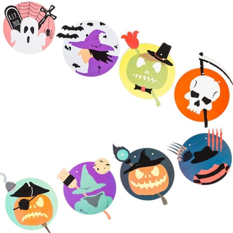 girlanda papierowa dynia mumia potwory haloween.jpg