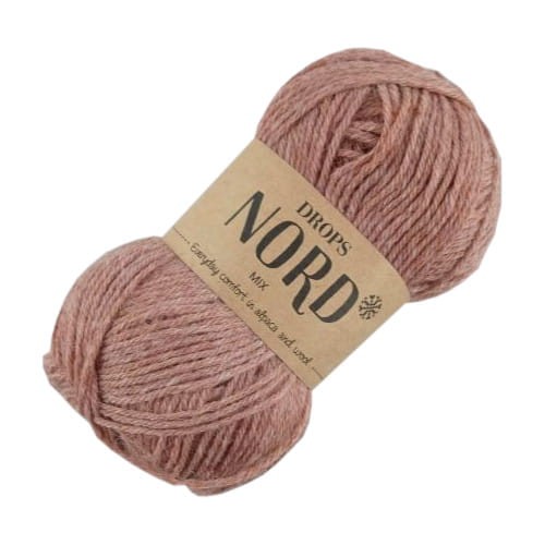 drops nord mix 20 brudny róż włóczka z alpaką.jpg