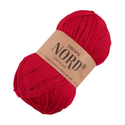 drops nord 14 czerwony włóczka z alpaką.jpg