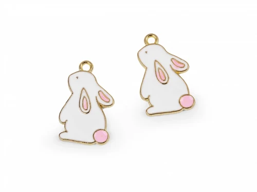 zawieszka przypinka metalowa króliczek zajączek.jpg