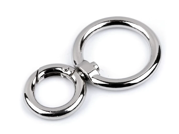 karabińczyk metalowy z kółeczkiem obrotowy srebrny nikiel.jpg