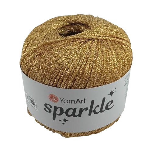 yarn art sparkle 1306 złoty sznurek brokatowy ozdobny.jpg