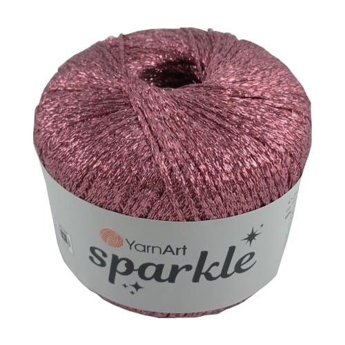 yarn art sparkle 1336 różowy sznurek brokatowy ozdobny.jpg