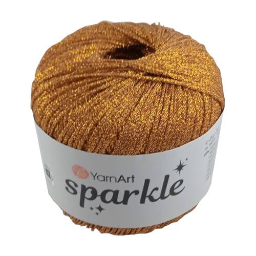 yarn art sparkle 1312 pomarańczowy sznurek brokatowy ozdobny.jpg