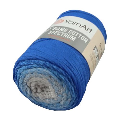 macrame cotton spectrum 1312 biały-szary-niebieski sznurek bawełniany ombre.jpg