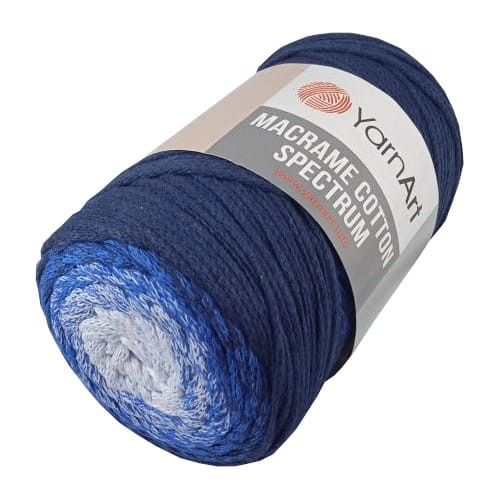macrame cotton spectrum 1316 biały-błękit-niebieski-granatowy sznurek bawełniany ombre.jpg