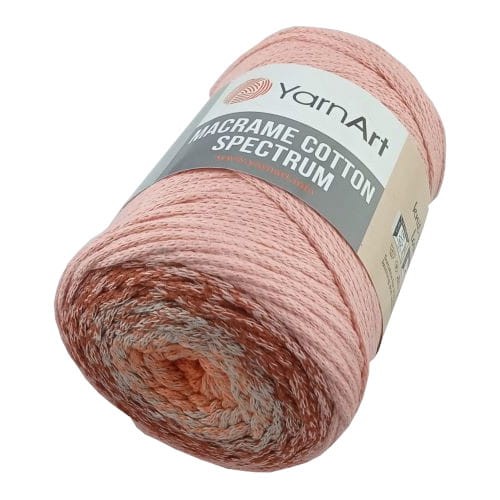 macrame cotton spectrum 1319 pomarańczowy-szary-rudy-różowy sznurek bawełniany ombre.jpg