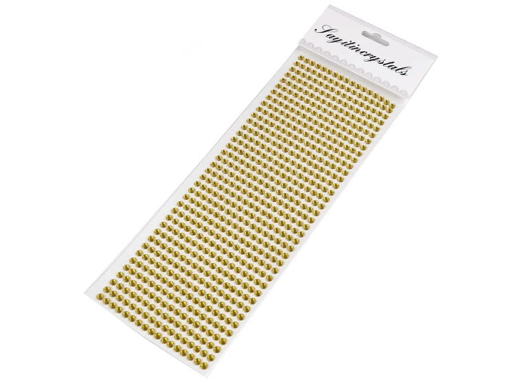 koraliki diamenciki kryształki złote 5 mm samoprzylepne.jpg