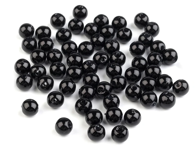 perły perełki koraliki woskowane 6 mm czarne.jpg