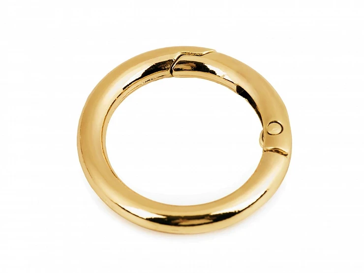 karabińczyk metalowy żółty złoty okrągły mały.jpg