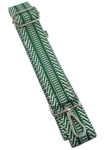 pasek do torebki szeroki zielony-biały.jpg