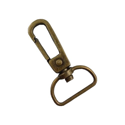 karabińczyk metalowy stary  mosiądz.jpg