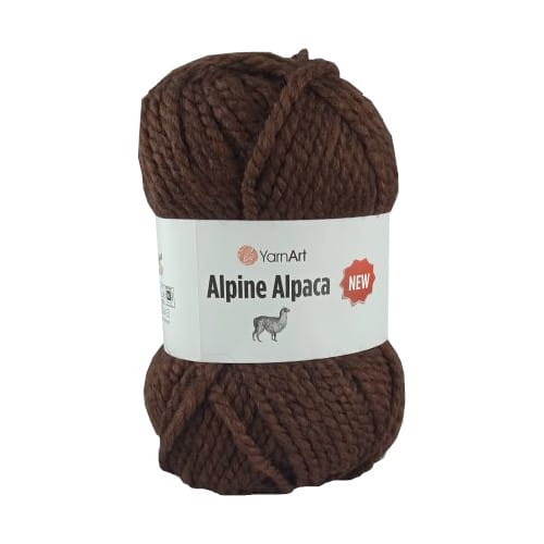 yarn art alpine alpaca 1431 ciemny brąz włóczka z alpaką .jpg