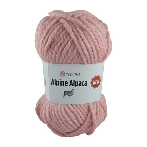 yarn art alpine alpaca 1445 pudrowy róż włóczka z alpaką .jpg