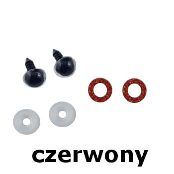 oczy brokatowe do zabawek bezpieczne oczy amigurimi czerwony.jpg