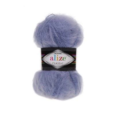 MOHAIR CLASSIC -40-niebieski włóczka moherowa