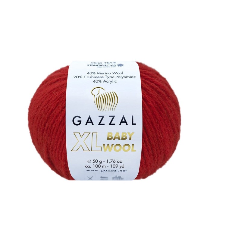 baby-wool-xl-811xl-czerwony gazzal wełna merynosów.jpg