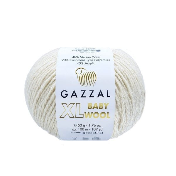 baby-wool-xl-829xl-ecru wełna merynosów włóczka gazzal.jpg