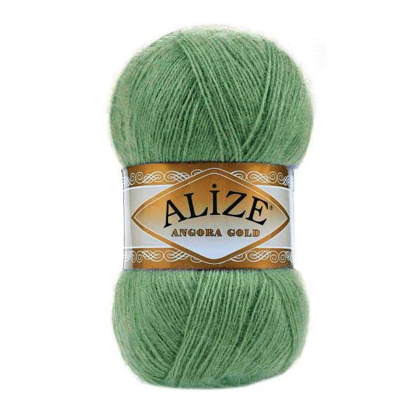 ANGORA GOLD-852-alize zielony
