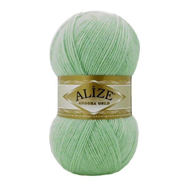 ANGORA GOLD-842-jasny zielony alize