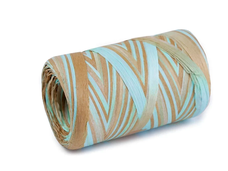 raffia naturalna łyko na torebki i kapelusze multikolor papierowa.webp