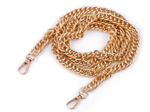 łańcuszek do torby torebki gruby lekki złoty.webp