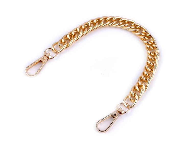 łańcuszek ucho do torebki gruby krótki złoty.jpg