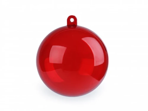 bombka akrylowa czerwona plastikowa kula do obrabiania szydełkiem.jpg