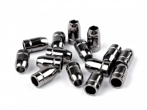 metalowa końcówka sznurka czarny nikiel.webp