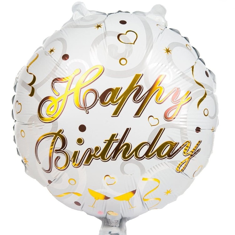 Happy birthday balon foliowy urodziny dzieci biały złoty.jpg