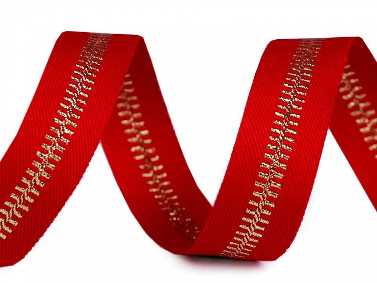 taśma lampas czerwono złoty.webp