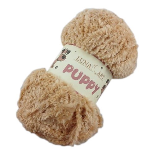 luna art puppy 130-18 piaskowy pluszowa włóczka.jpg