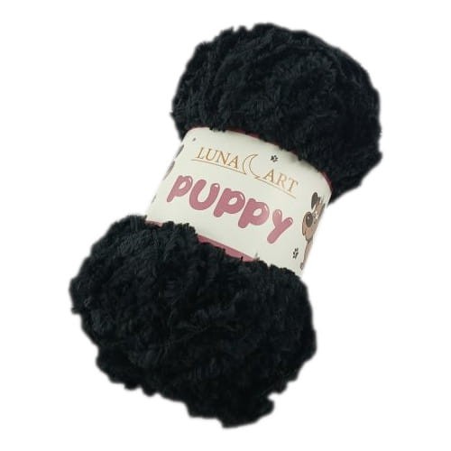luna art puppy 130-10 czarny pluszowa włóczka.jpg