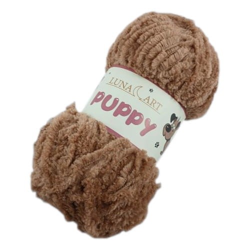 luna art puppy 130-41 jasny brązowy pluszowa włóczka.jpg
