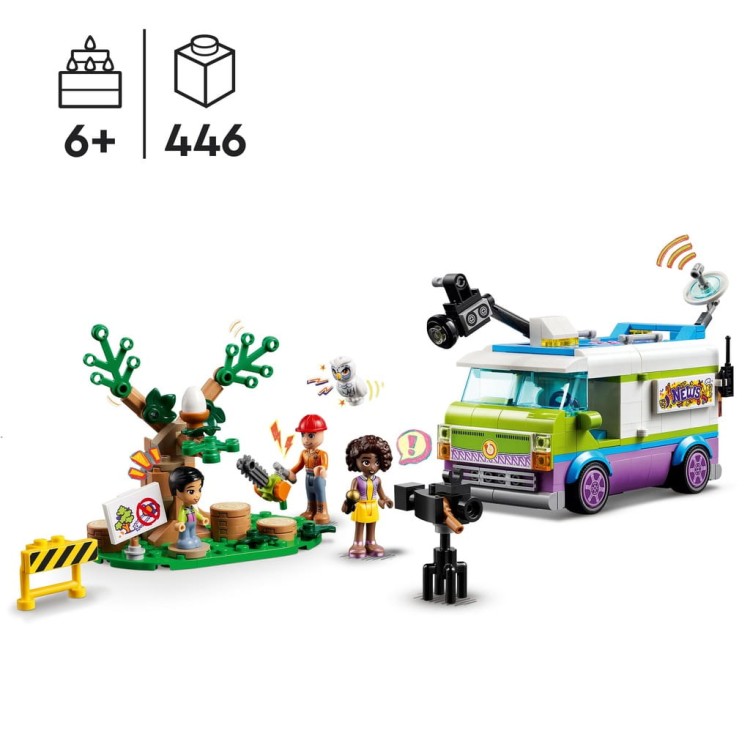 LEGO Friends 41749 Samochód dziennikarza