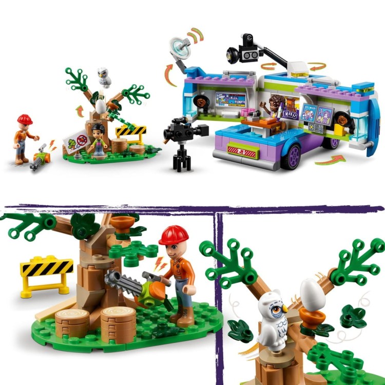 LEGO Friends 41749 Samochód dziennikarza