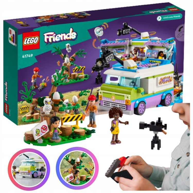 LEGO Friends 41749 Samochód dziennikarza