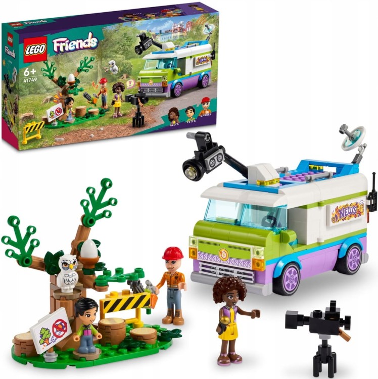 LEGO Friends 41749 Samochód dziennikarza