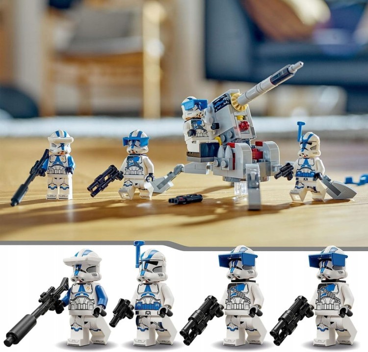 LEGO Star Wars 75345 Zestaw bitewny żołnierze-klony z 501. legionu