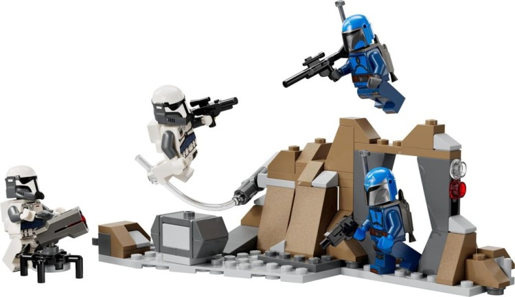 LEGO Star Wars 75373 Pakiet bitewny Mandalorian Ambush 75373 Star Wars